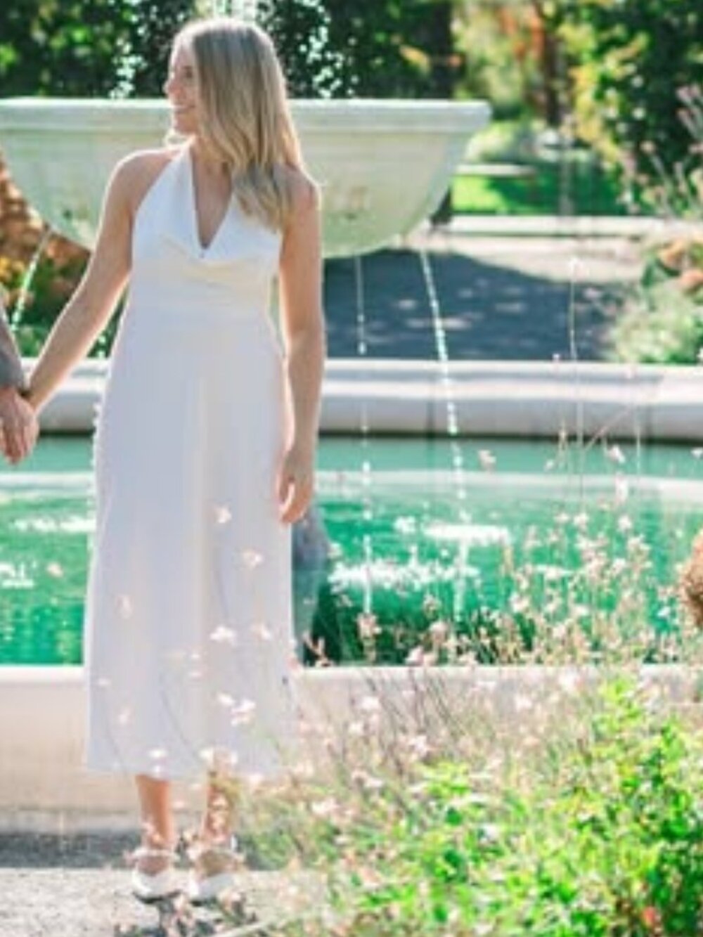 Park & Fifth Ludlow Dress - White Jacquard